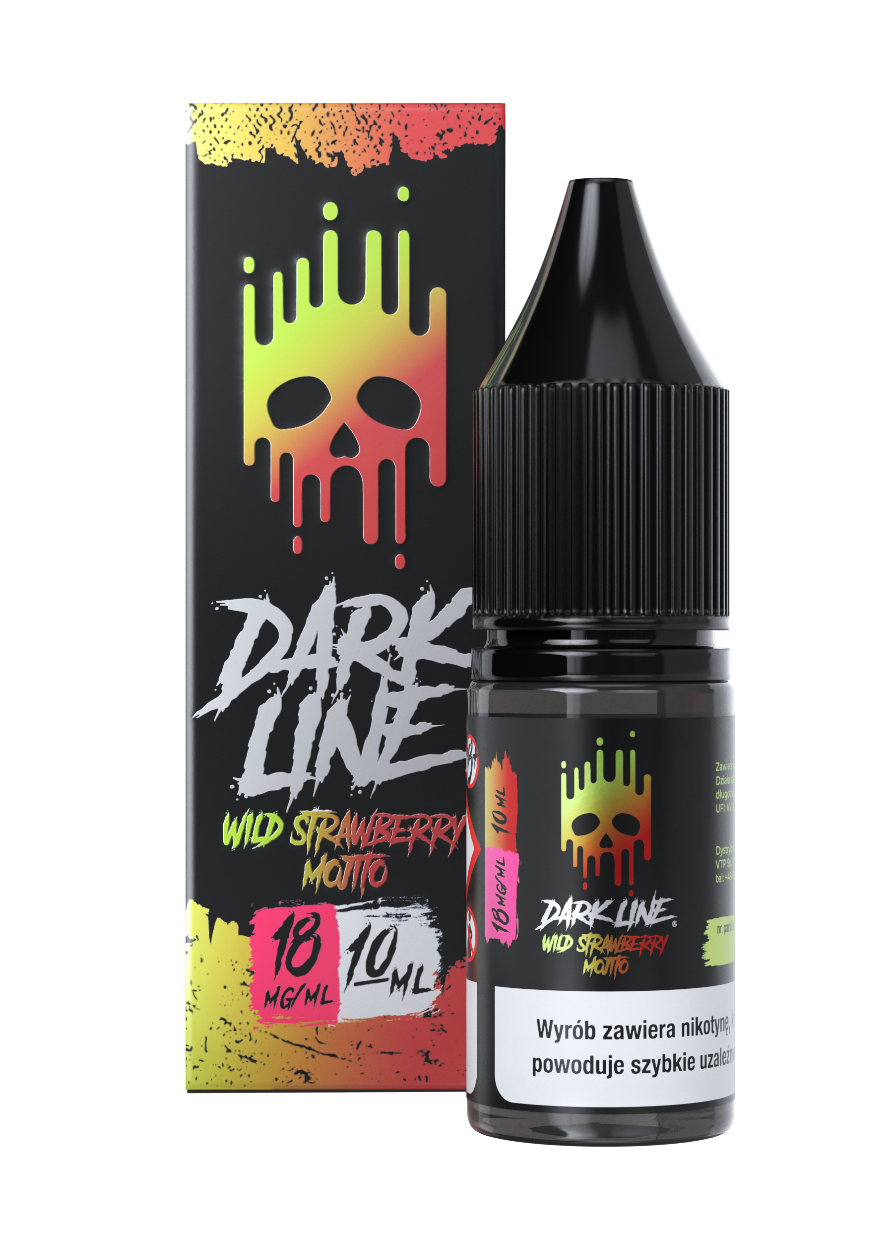 LIQUID DARK LINE – WILD STRA. MOJITO 10ml 18mg B26