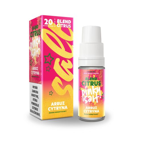 LIQUID PINKY SALT ARBUZ CYTRYNA 10ml/20mg B26