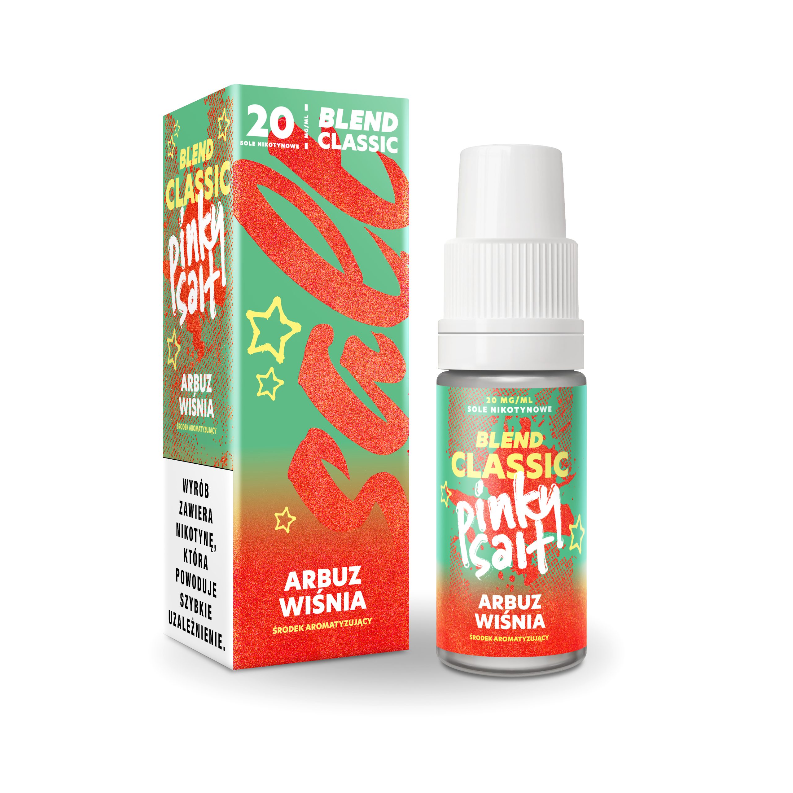 LIQUID PINKY SALT ARBUZ WIŚNIA 10ml/20mg B26