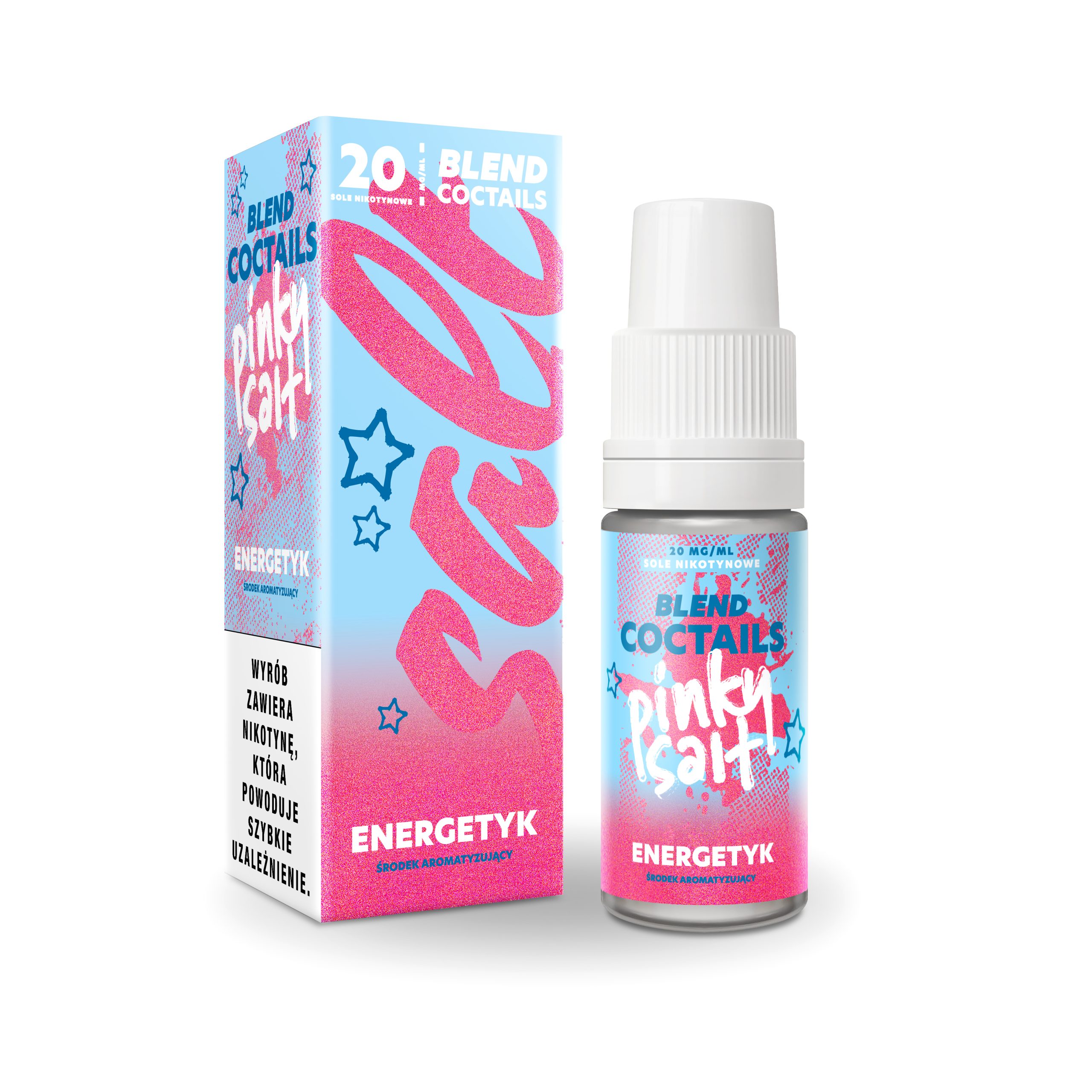 LIQUID PINKY SALT ENERGETYK 10ml/20mg B26