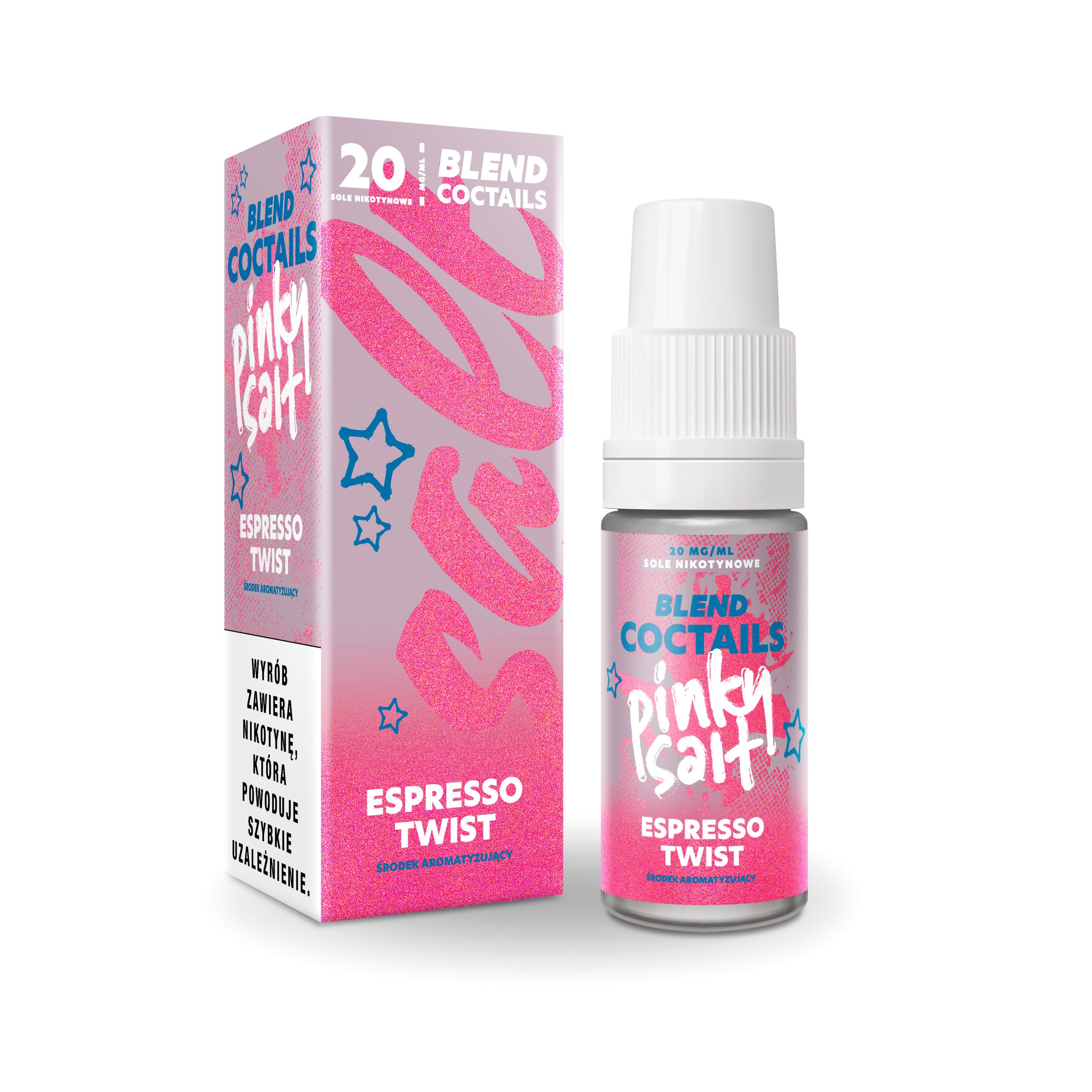 LIQUID PINKY SALT ESPRESSO TWIST 10ml/20mg  B26