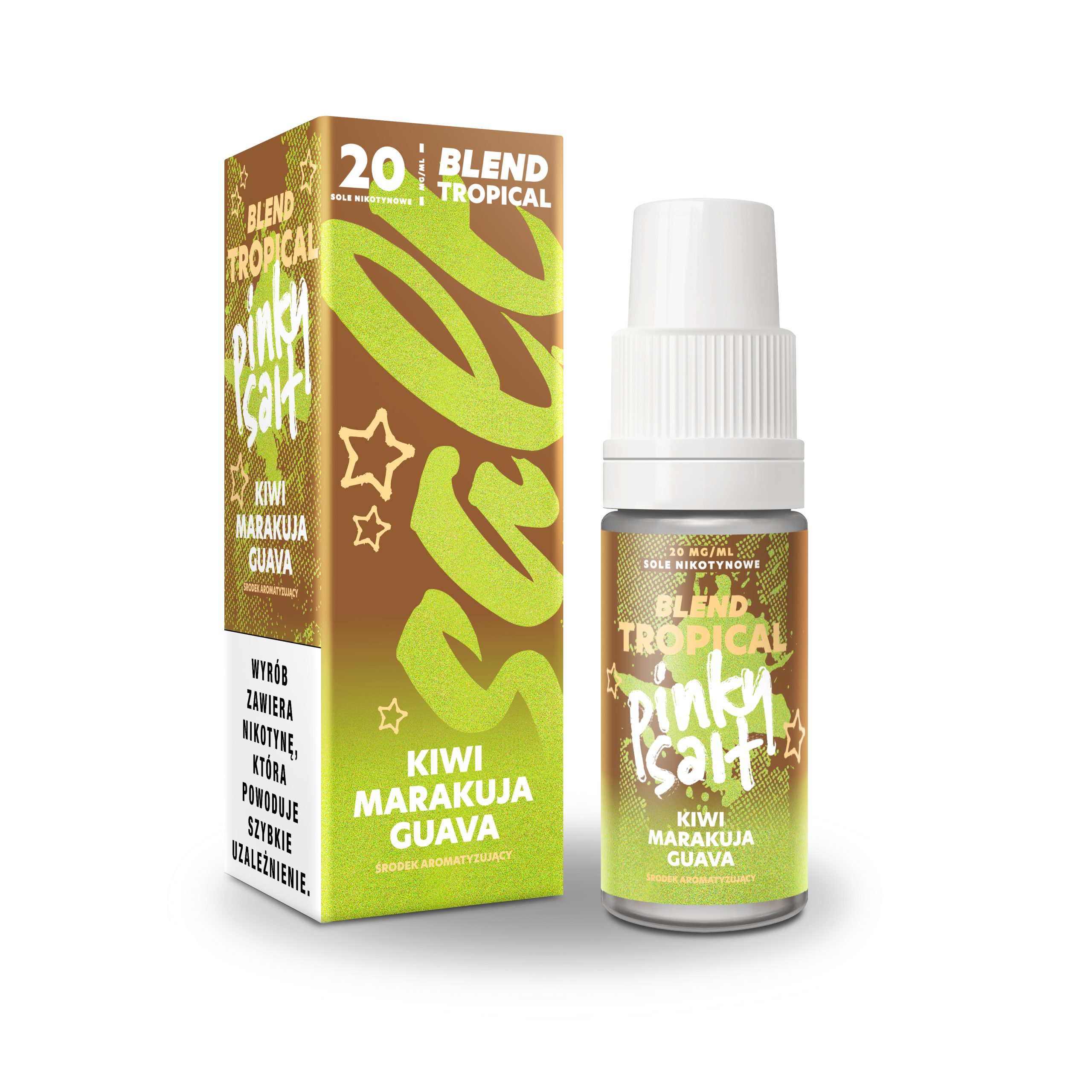 LIQUID PINKY SALT KIWI MARAK. GUAVA 10ml/20mg B26