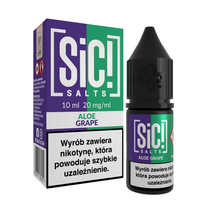LIQUID SIC! – ALOE GRAPE 20mg / B26