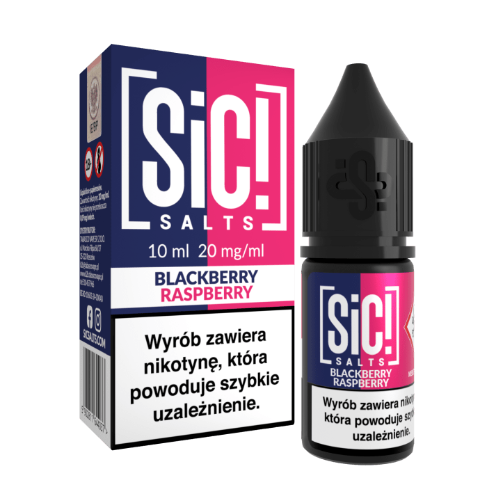 LIQUID SIC! – BLACKBERRY RASPBERRY 20mg / B26