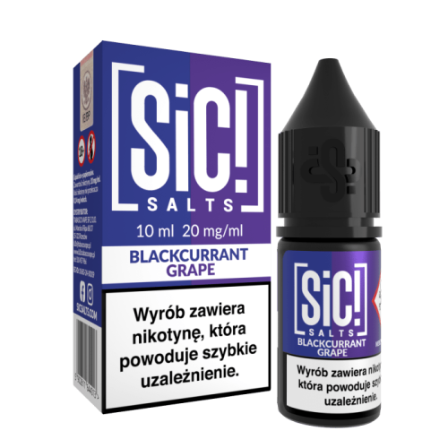 LIQUID SIC! – BLACKCURRANT GRAPE 20mg / B26