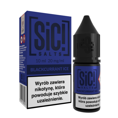LIQUID SIC! – BLACKCURRANT ICE  20mg / B26