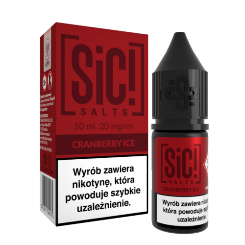 LIQUID SIC! – CRANBERRY ICE 20mg / B26