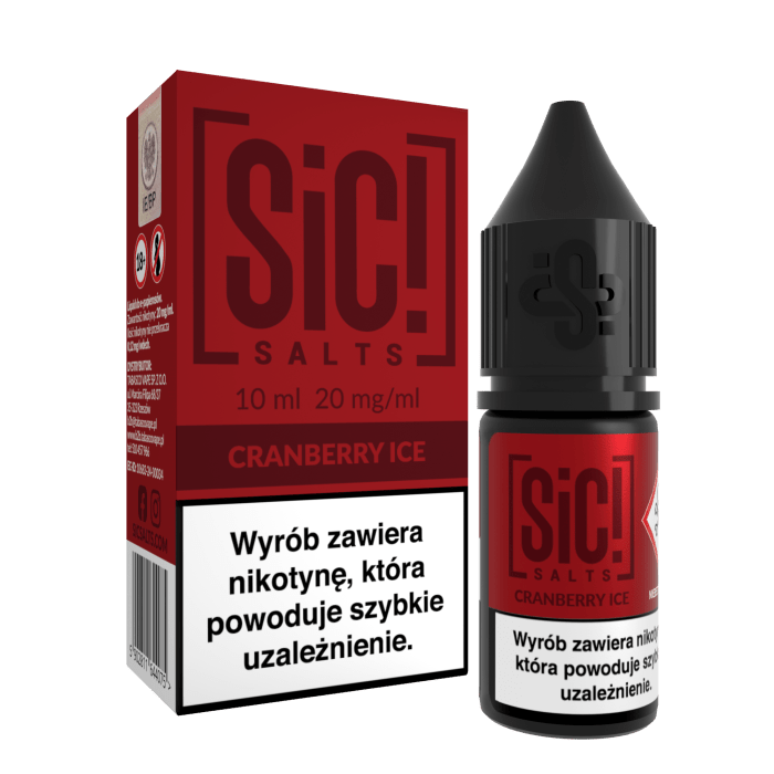 LIQUID SIC! – CRANBERRY ICE 20mg / B26