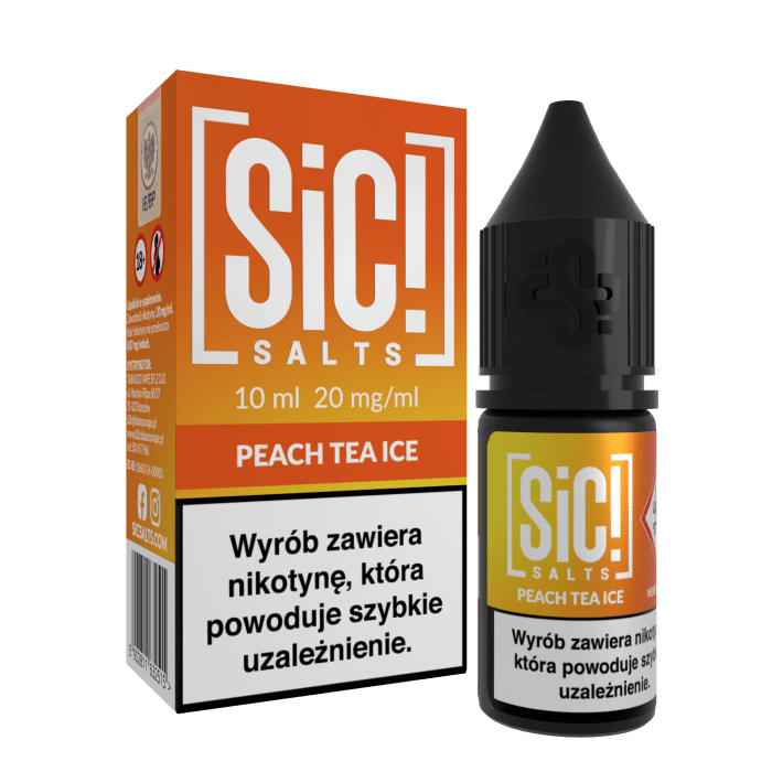 LIQUID SIC! – PEACH TEA ICE 20mg / B26
