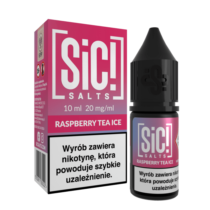 LIQUID SIC! – RASPBERRY TEA ICE 20mg / B26