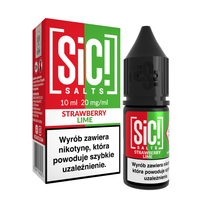 LIQUID SIC! – STRAWBERRY LIME 20mg / B26
