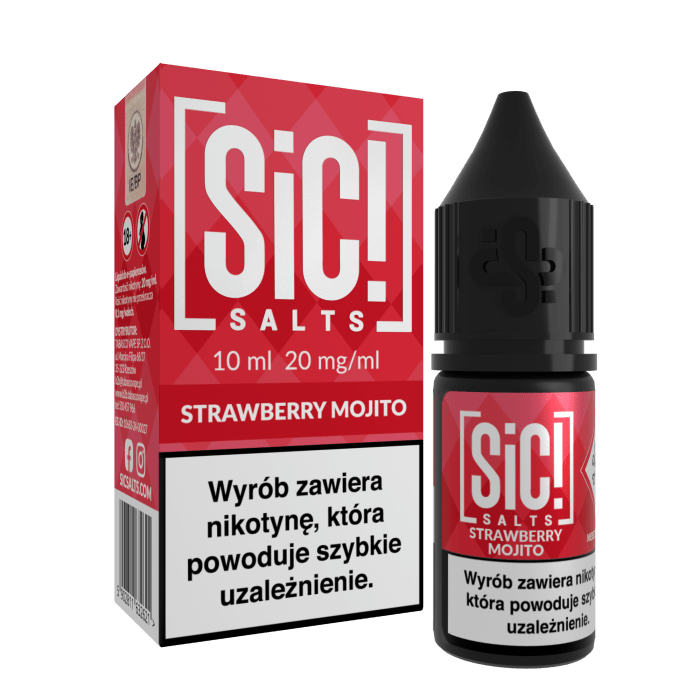 LIQUID SIC! – STRAWBERRY MOJITO 20mg / B26