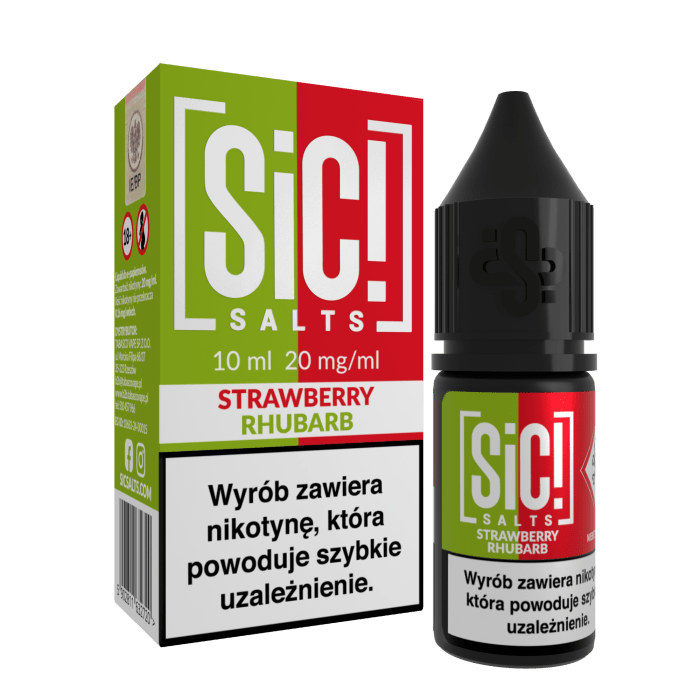 LIQUID SIC! – STRAWBERRY RHUBARB 20mg / B26