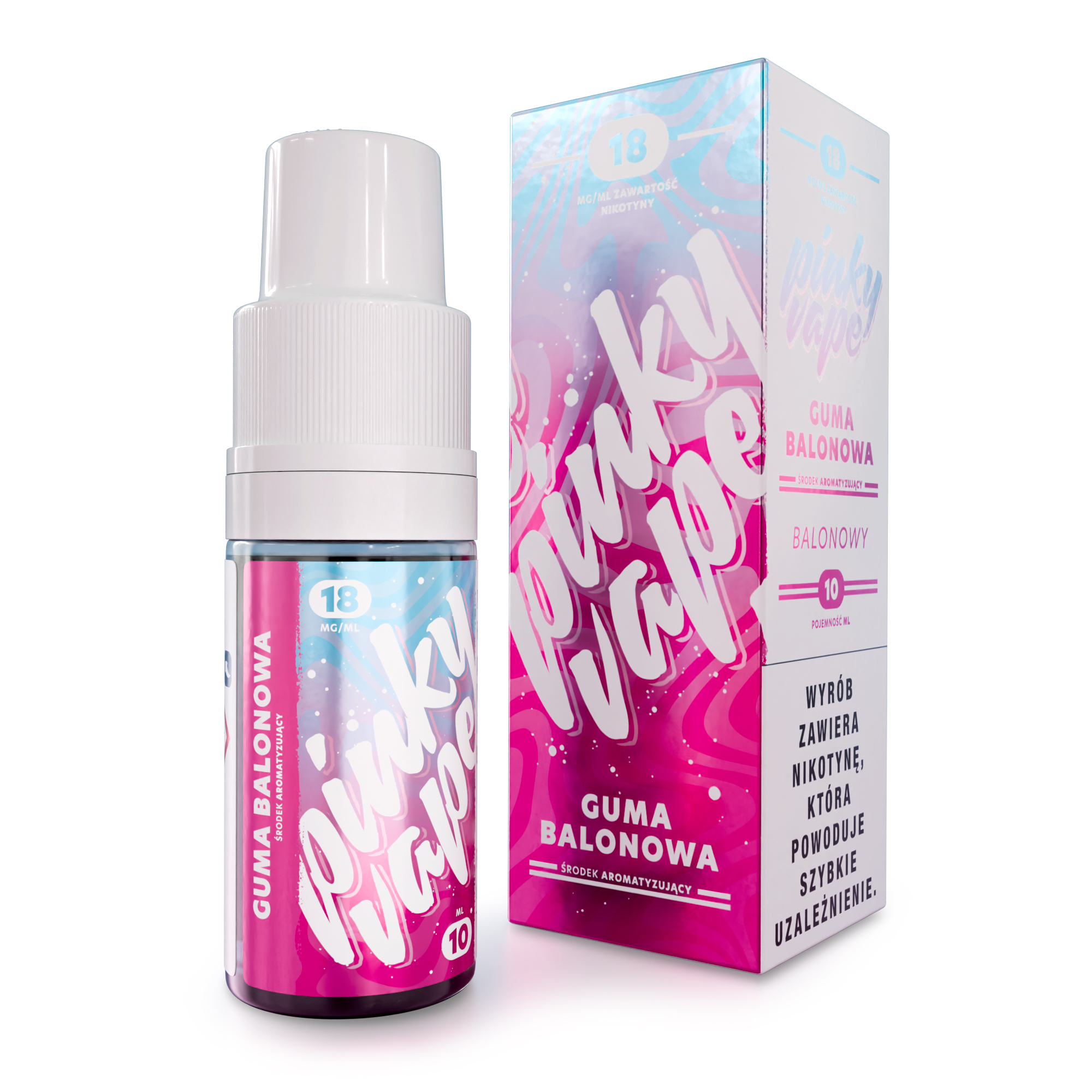 PinkyVape Balonowy 10ML 6MG / B26