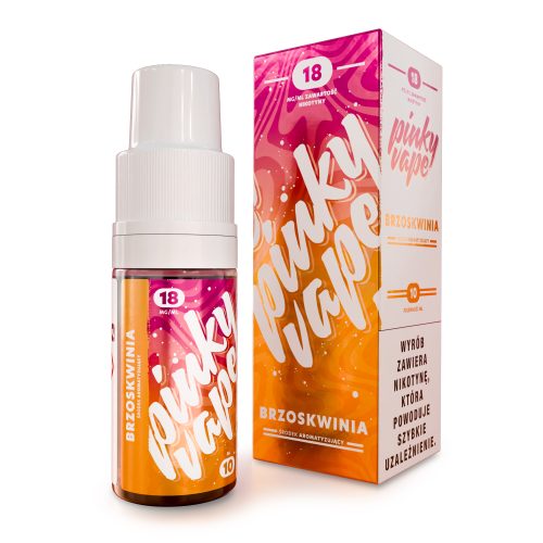 PinkyVape Brzoskwinia 10ML 6MG / B26
