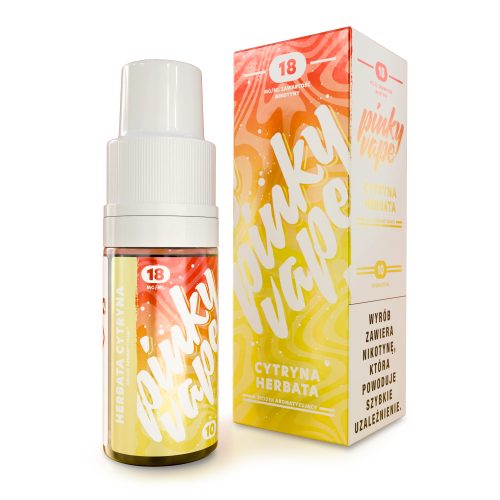 PinkyVape Cytryna Herbata 10ML 6MG / B26