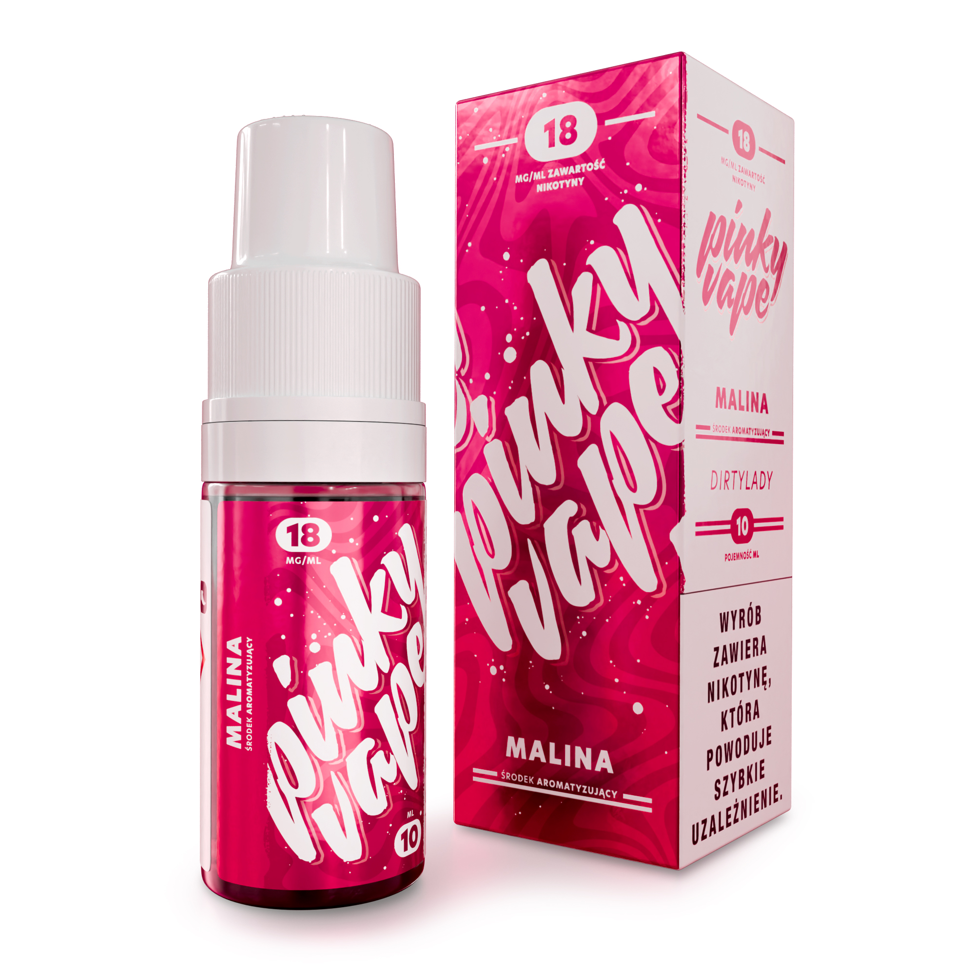 PinkyVape Dirty Lady 10ML 18MG / B26