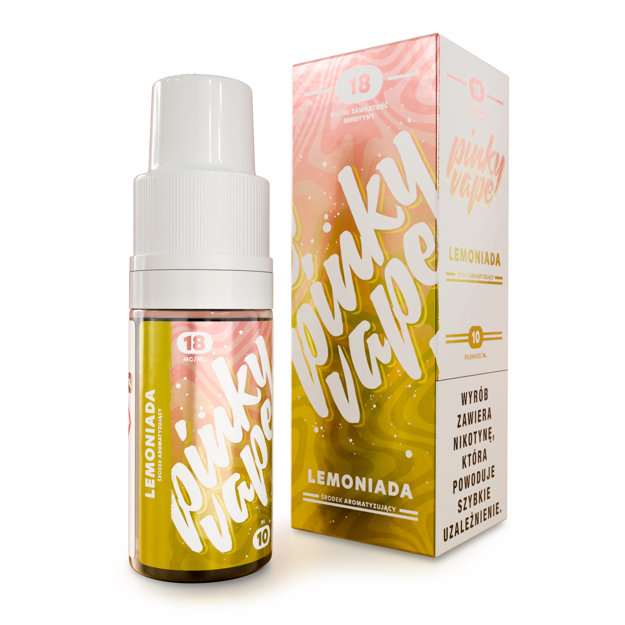 PinkyVape Lemoniada 10ML 12MG / B26