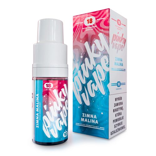PinkyVape Zimna Malina 10ML 12MG / B26