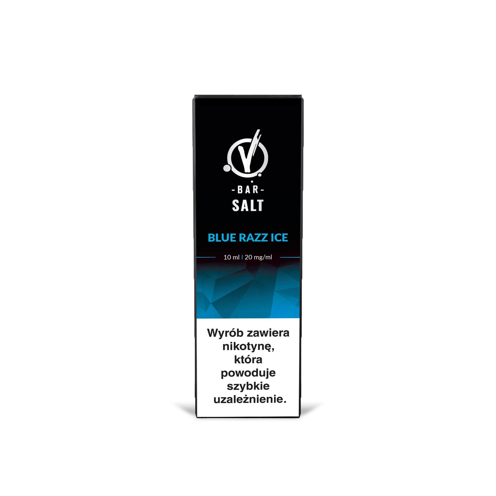 VBAR SALT 20mg 10ml BLUE RAZZ ICE  B26