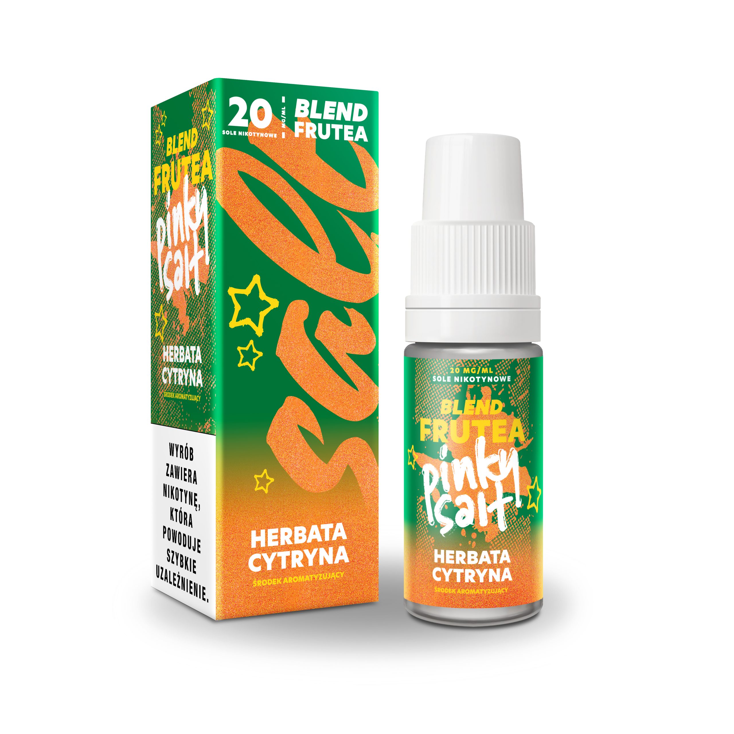 LIQUID PINKY SALT HERBATA CYTRYNOWA 10ml/20mg B26