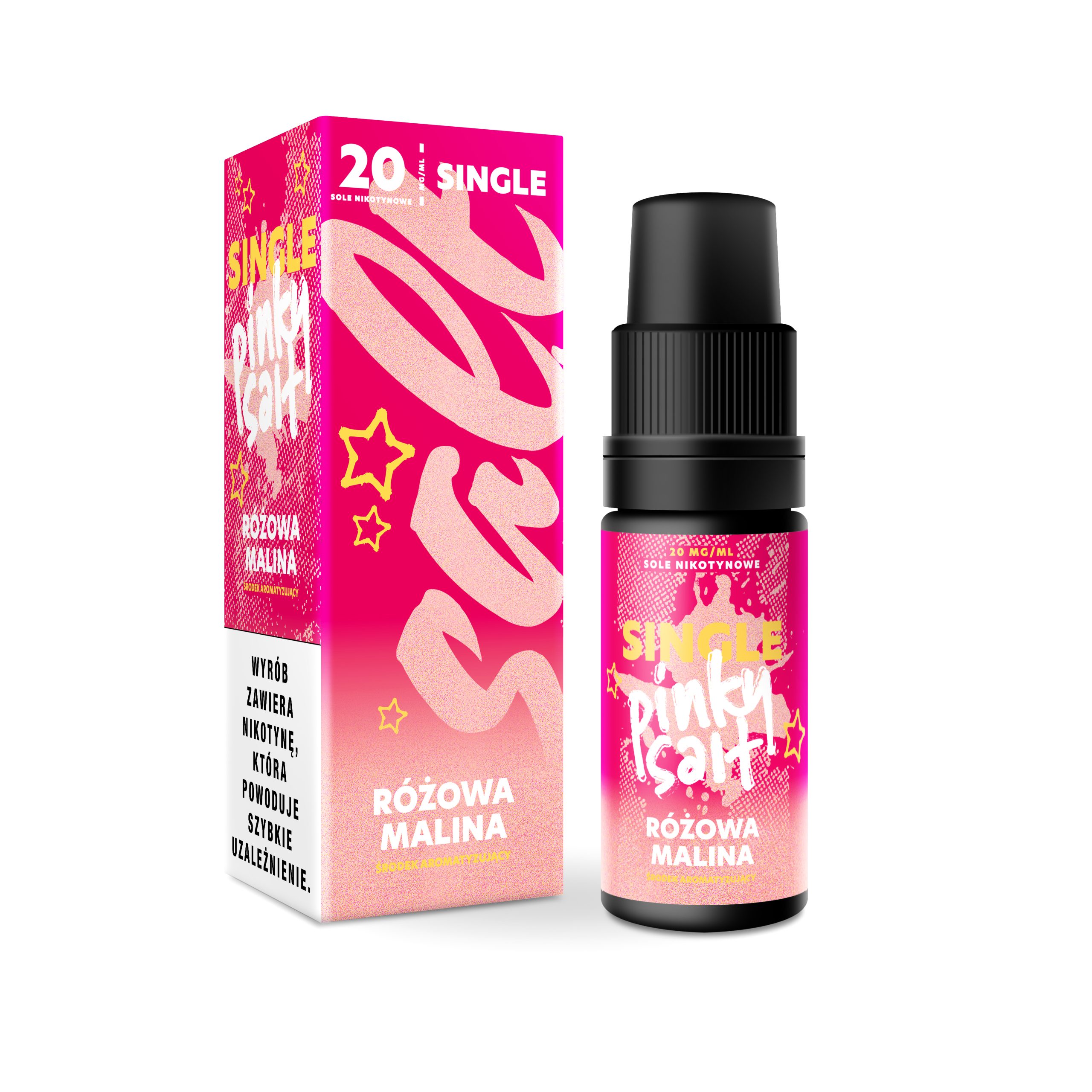 LIQUID PINKY SALT RÓŻOWA MALINA 10ml/20mg B26