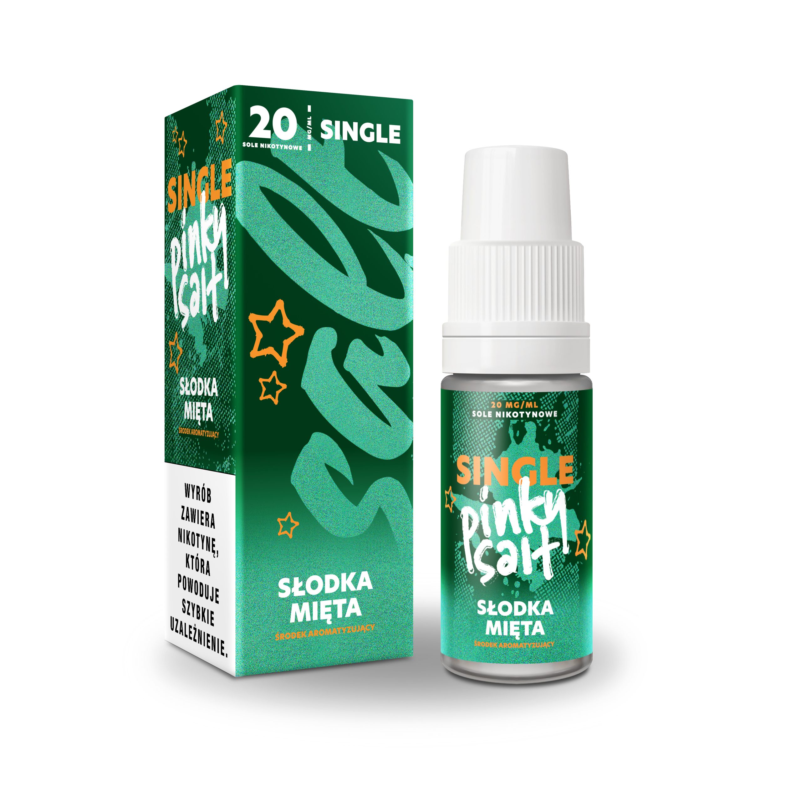 LIQUID PINKY SALT SŁODKA MIĘTA 10ml/20mg B26