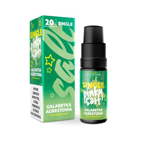 LIQUID PINKY SALT GALARETKA AGREST. 10ml/20mg B26
