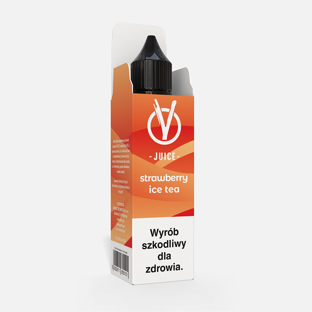 LONGFILL VBAR 10ml – STRAWBERRY ICE TEA 0mg