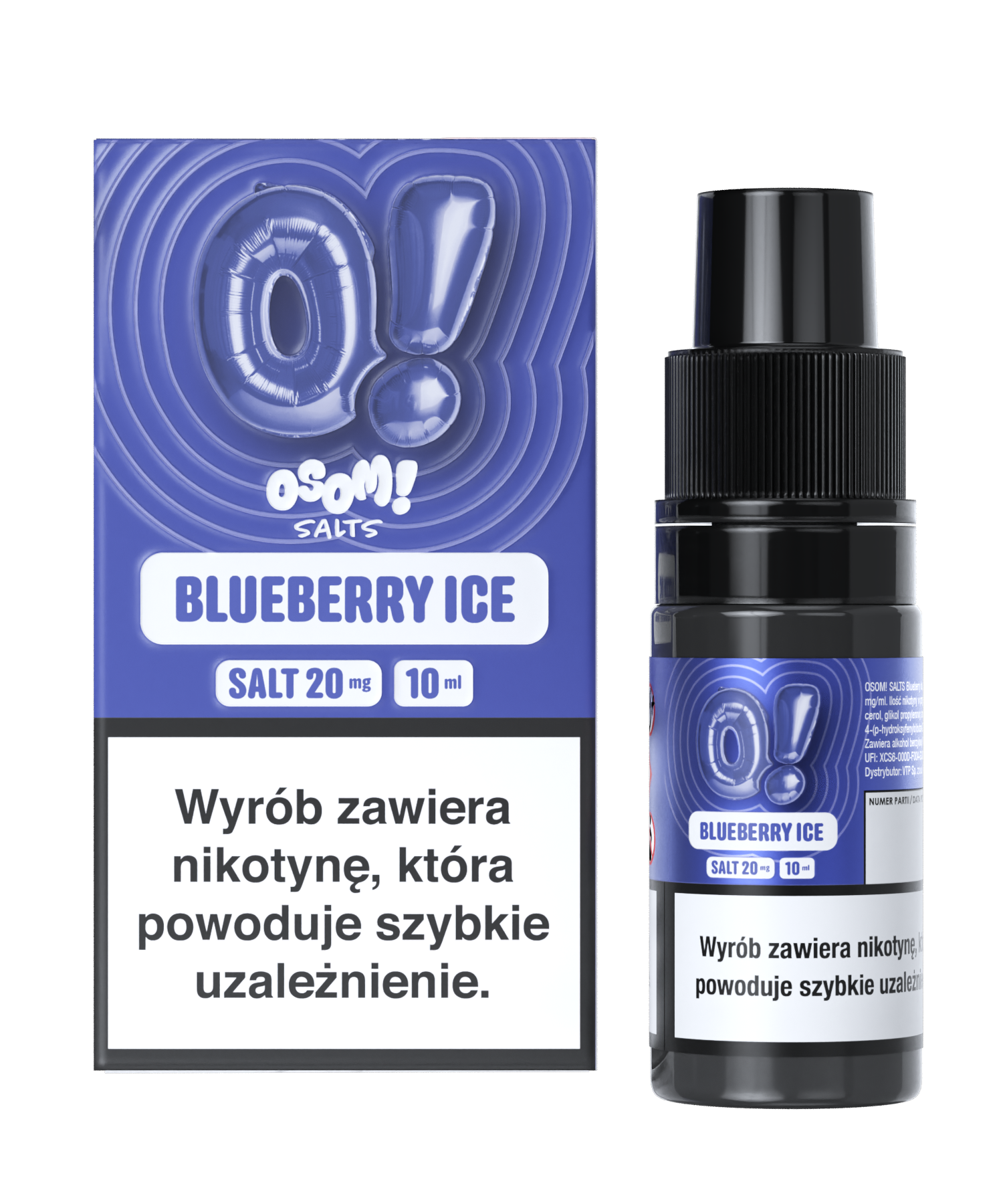 OSOM! BLUEBERRY ICE 10ml 20mg / B26