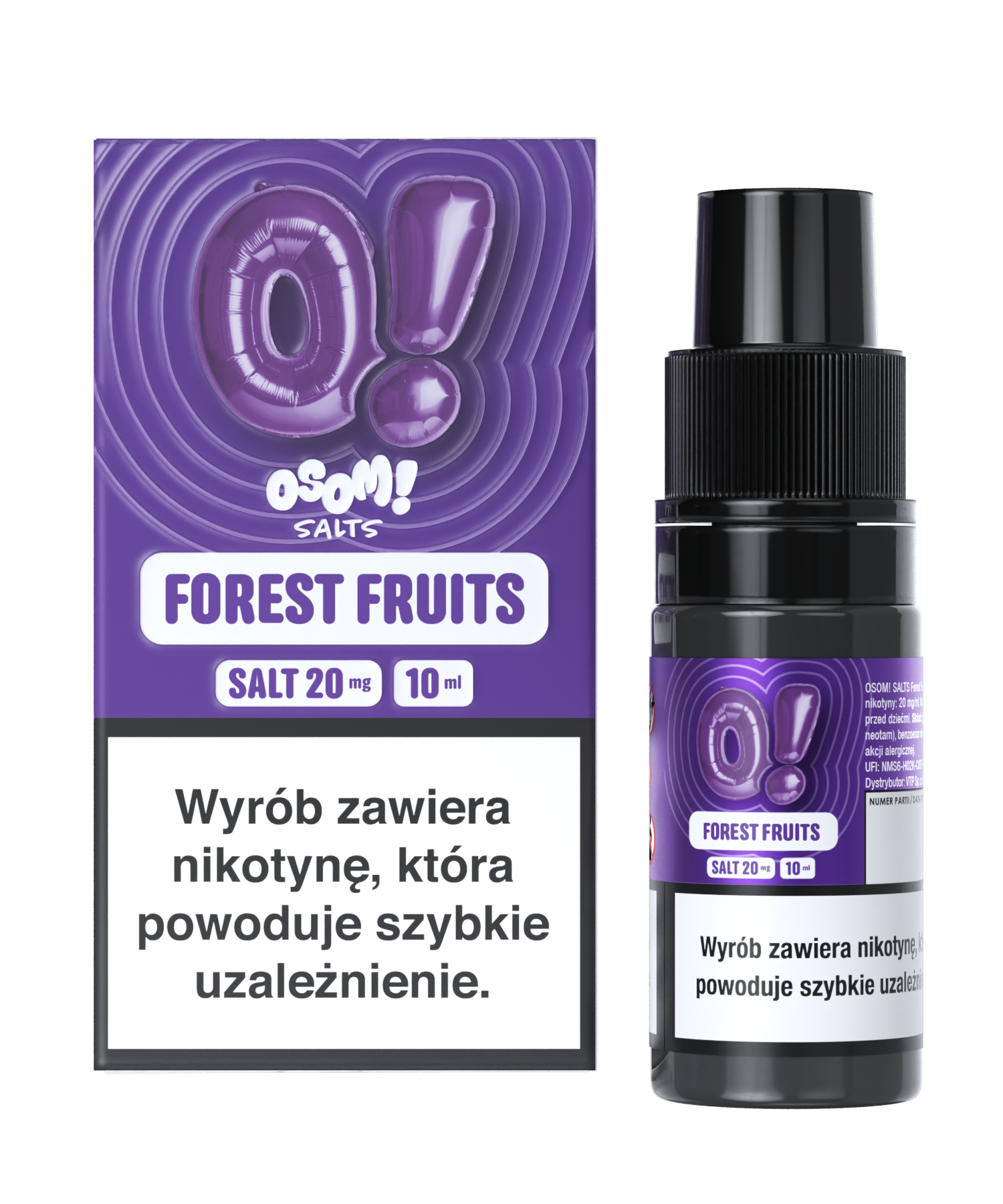 OSOM! FOREST FRUITS 10ml 20mg / B26