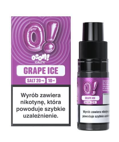 OSOM! GRAPE ICE 10ml 20mg / B26