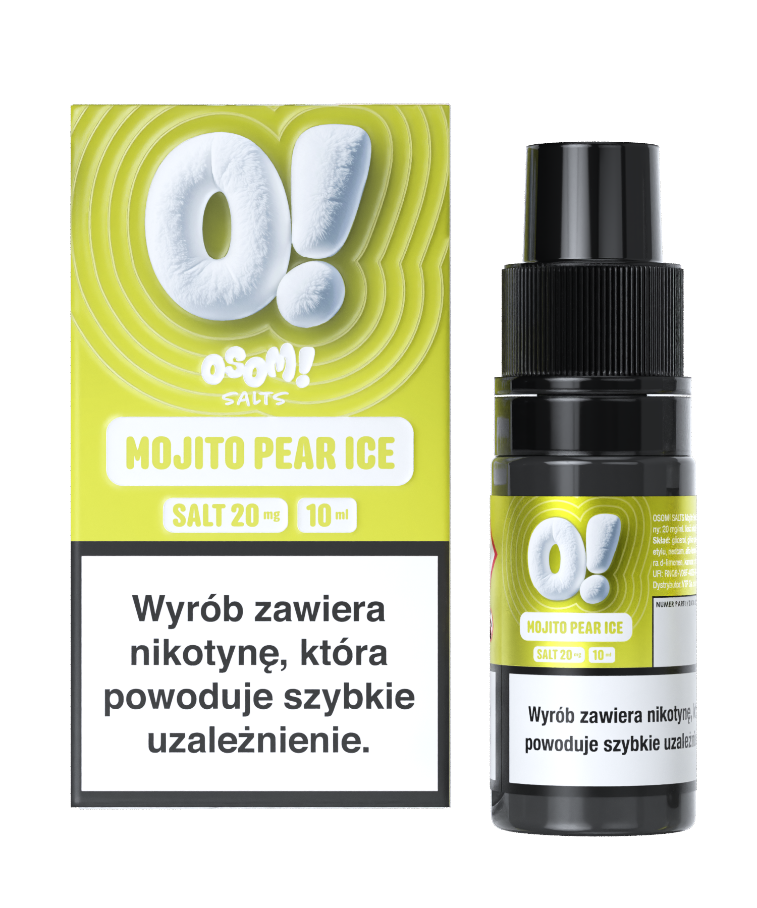 OSOM! MOJITO PEAR ICE 10ml 20mg / B26