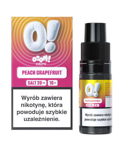 OSOM! PEACH GRAPEFRIUT 10ml 20mg / B26