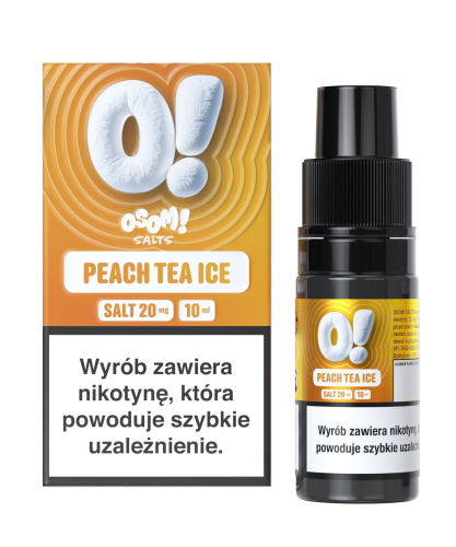 OSOM! PEACH TEA  ICE 10ml 20mg / B26