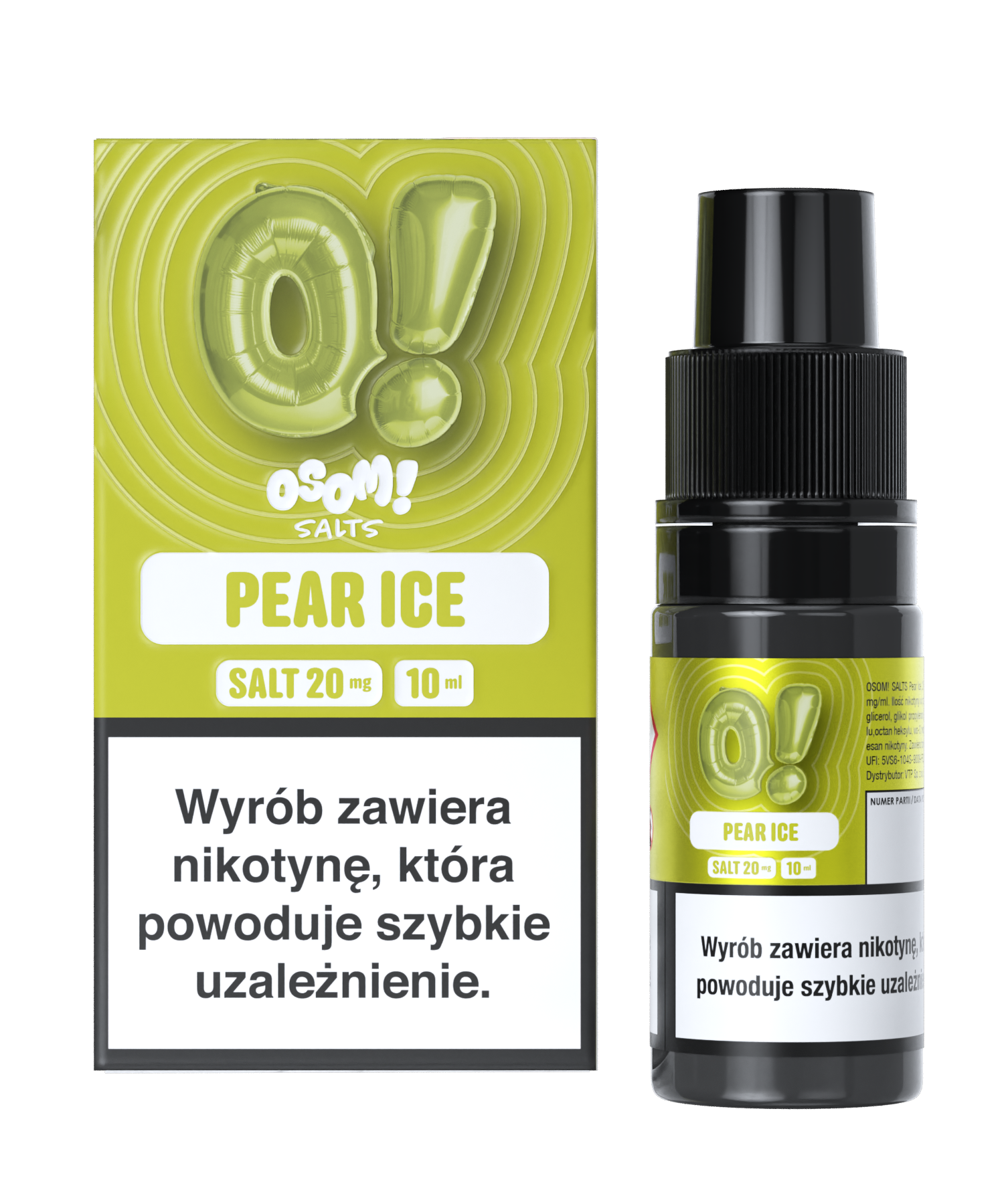 OSOM! PEAR ICE 10ml 20mg / B26