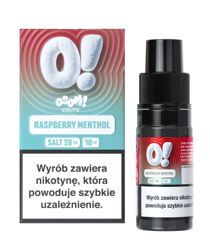 OSOM! RASPBERRY MENTHOL 10ml 20mg / B26