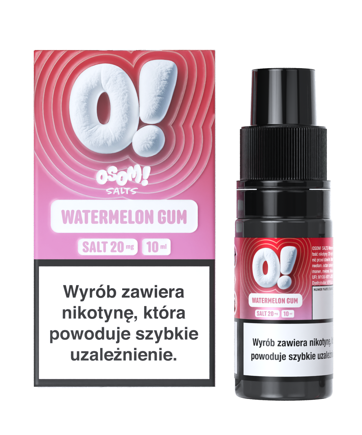 OSOM! WATERMELON GUM 10ml 20mg / B26