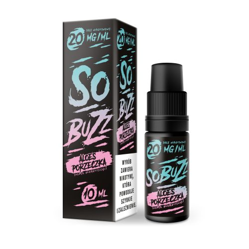 LIQUID SO BUZZ ALOES PORZECZKA 10ml/20mg B26