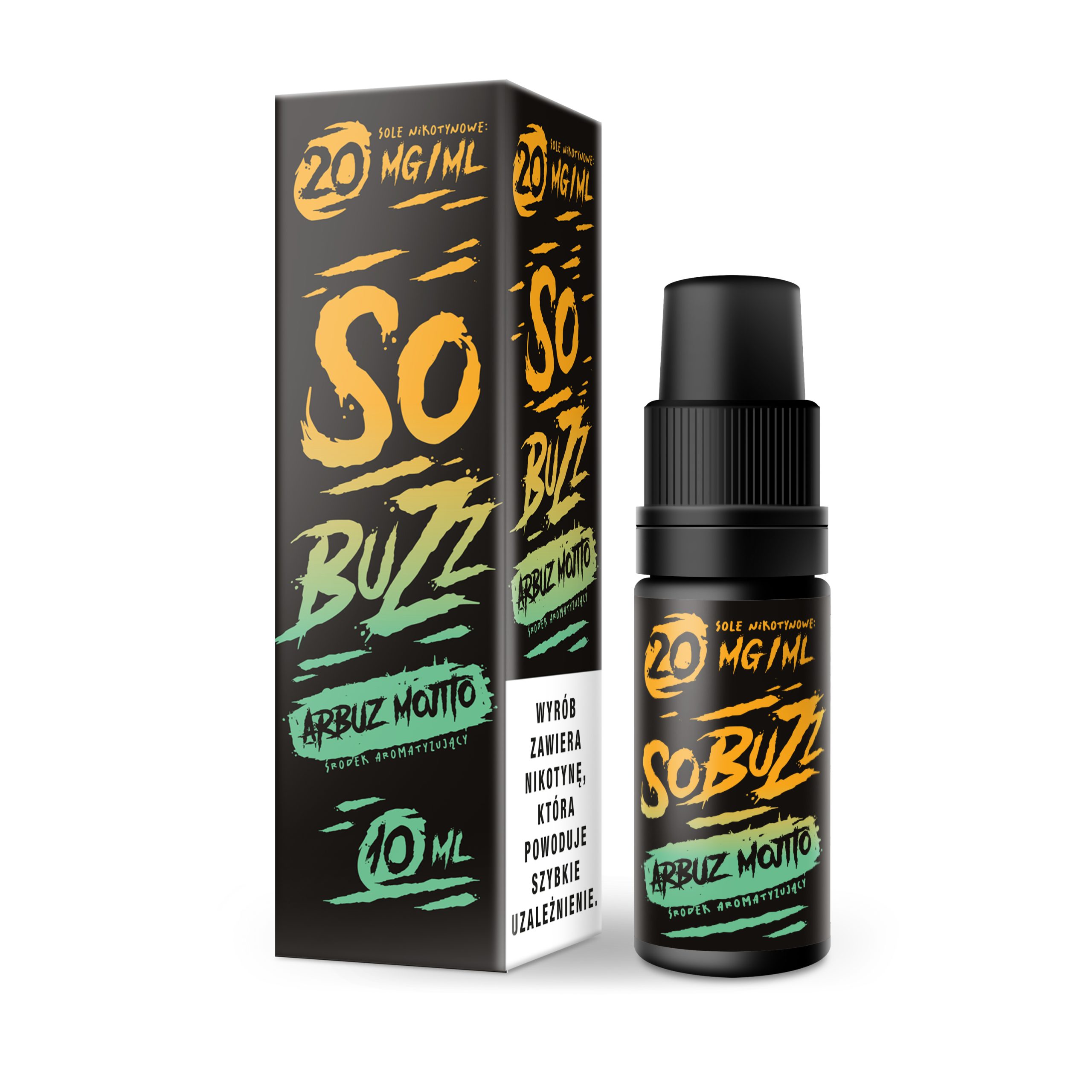 LIQUID SO BUZZ ARBUZ MOJITO 10ml/20mg B26