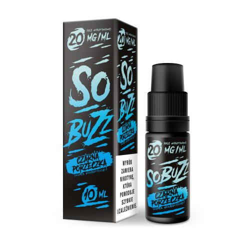 LIQUID SO BUZZ CZARNA PORZECZKA 10ml/20mg B26