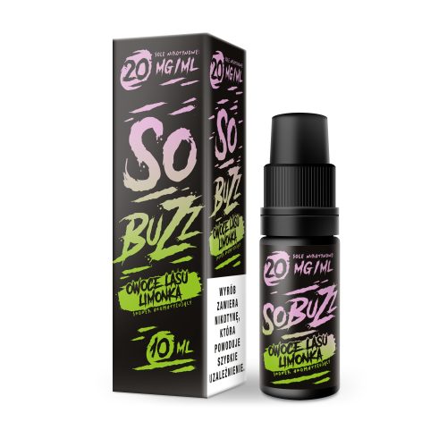 LIQUID SO BUZZ OWOCE LASU LIMONKA 10ml/20mg B26