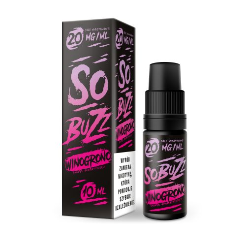 LIQUID SO BUZZ WINOGRONO 10ml/20mg B26