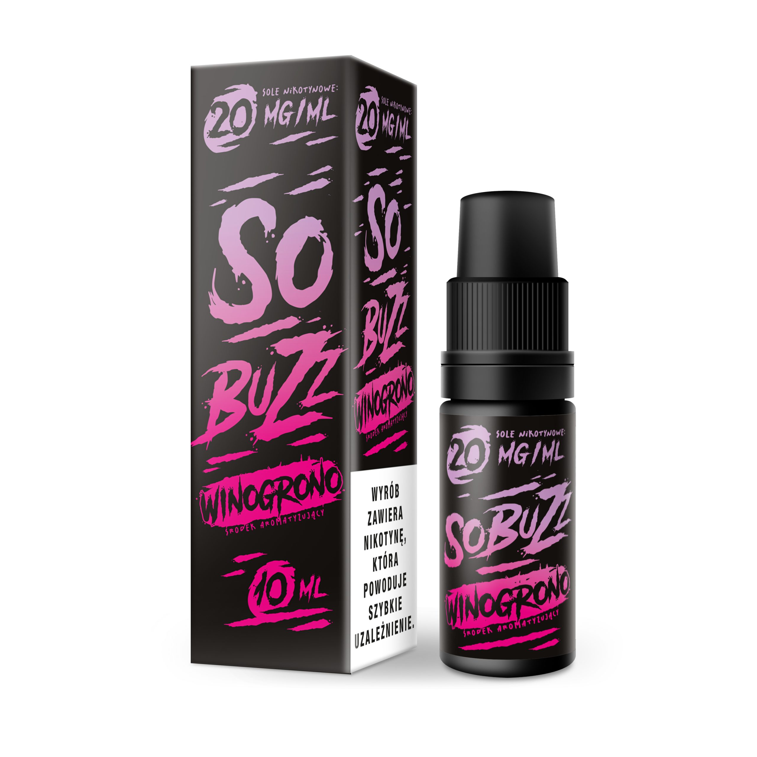 LIQUID SO BUZZ WINOGRONO 10ml/20mg B26