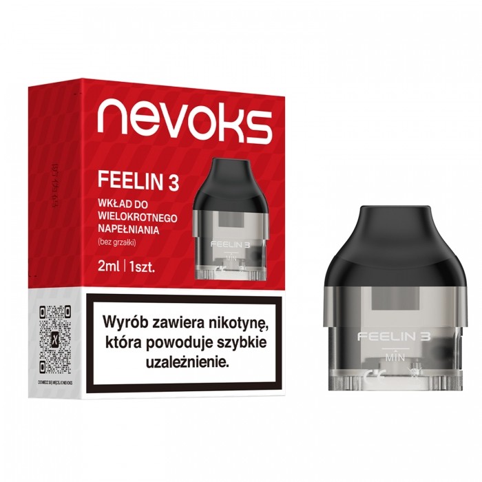 WKŁAD PUSTY NEVOKS FEELIN 3 – 2ml