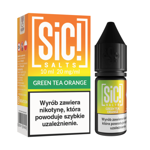 LIQUID SIC! – GREEN TEA ORANGE 20mg / B26