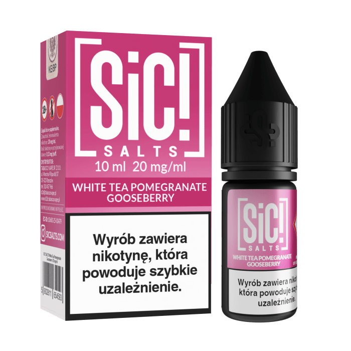 LIQUID SIC! – WHITE TEA POMEGR. GOOS 20mg / B26