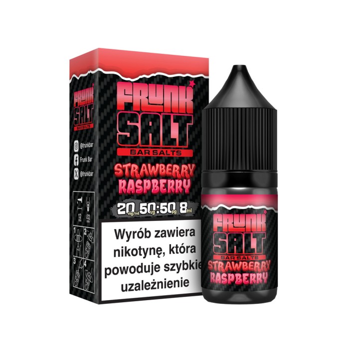LIQUID FRUNK SALT 8ml STRAWBERRY RASPBERRY