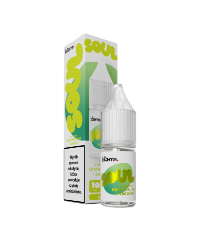 KLARRO SOUL KAKTUS, KIWI, LIMONKA 20mg 10ml B26