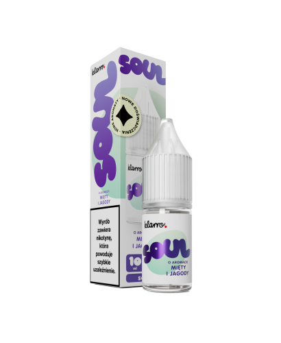 KLARRO SOUL MIĘTA I JAGODA 20mg 10ml B26